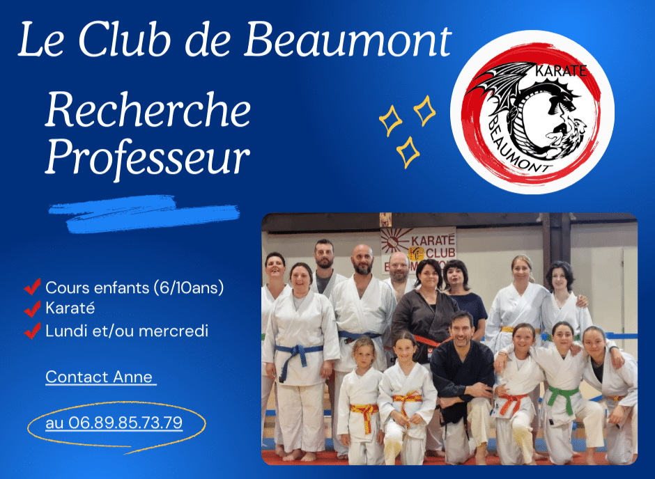 Club de Beaumont: Appel à Professeur