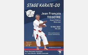 Stage Karaté-Do J-F Tisseyre