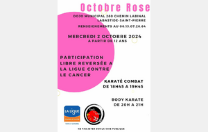 Mobilisons-nous pour Octobre Rose!