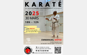 Stage Karaté et Santé